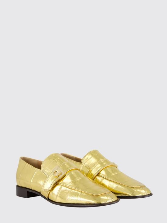 26SS 살바토레 페라가모 로퍼 01L289 789975 001 Gold - SALVATORE FERRAGAMO