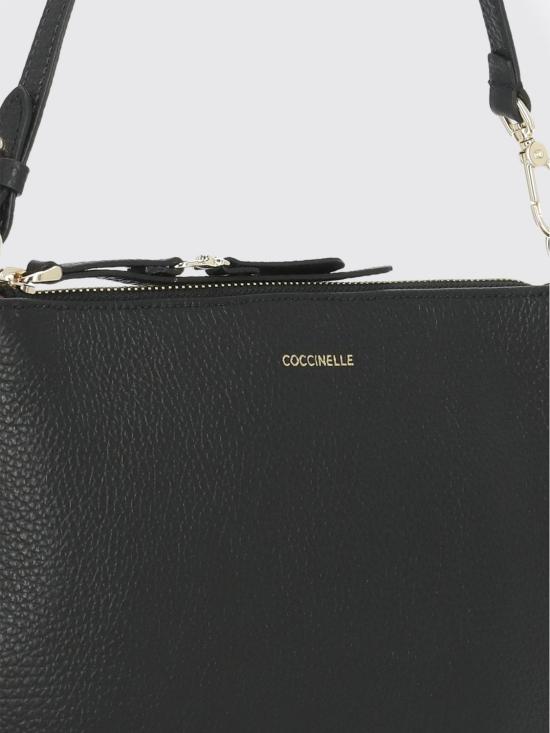 26SS 코치넬리 숄더백 E5SHA520101 001 Black - COCCINELLE