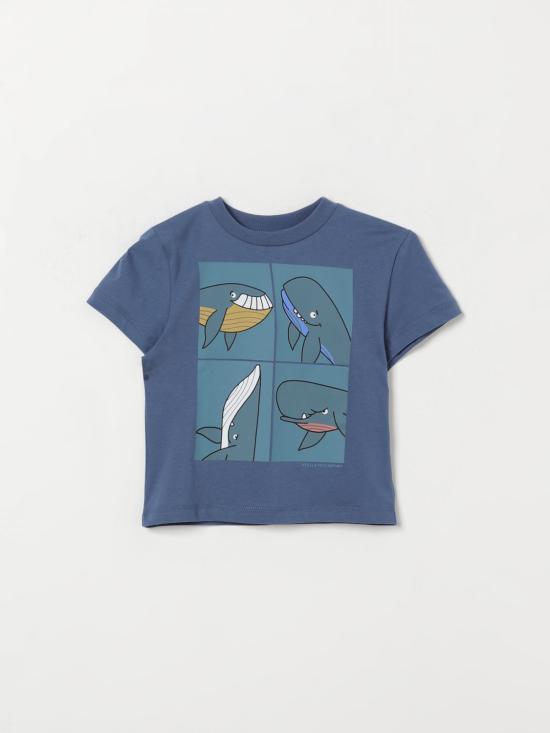 26SS [키즈] 스텔라 맥카트니 티셔츠 TY8Q01Z0434 61B Blue