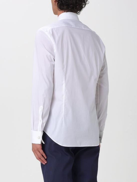 26SS 꼬르넬리아니 긴팔 셔츠 27P9132791463 028 White - CORNELIANI