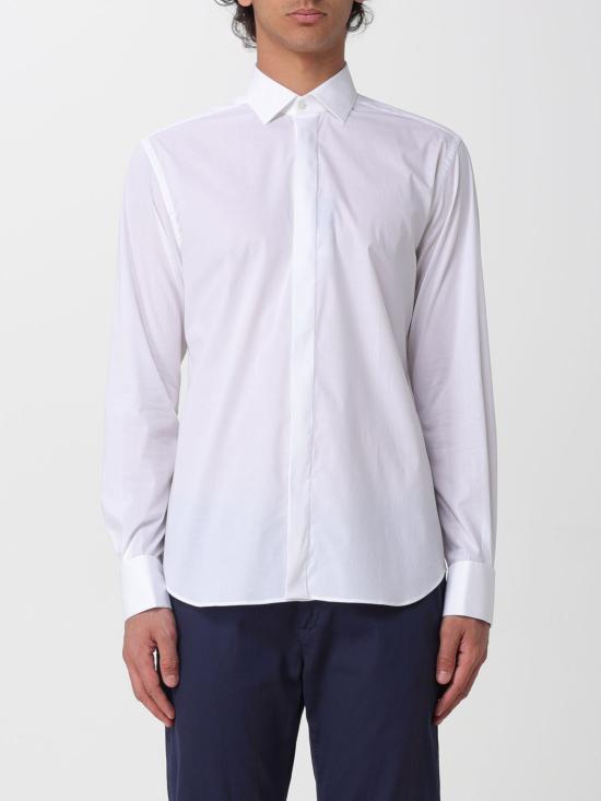 26SS 꼬르넬리아니 긴팔 셔츠 27P9132791463 028 White