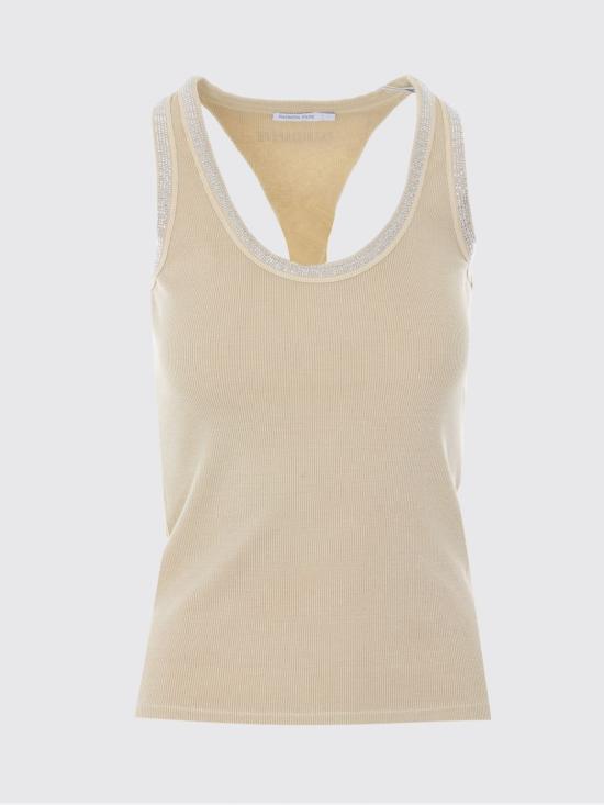 26SS 파트리지아페페 민소매 티셔츠 8M1787J373 B877 Beige - PATRIZIA PEPE