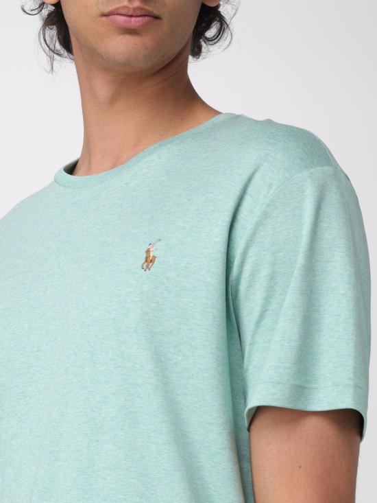 26SS 폴로 랄프로렌 포니 로고 자수 반팔티 710740727 093 Green - POLO RALPH LAUREN
