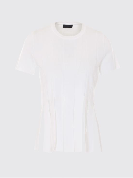26SS 리우조 스웨터 CA6110MS55N P9636 White - LIU JO