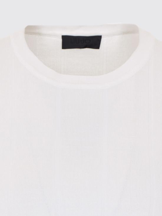 26SS 리우조 스웨터 CA6110MS55N P9636 White - LIU JO