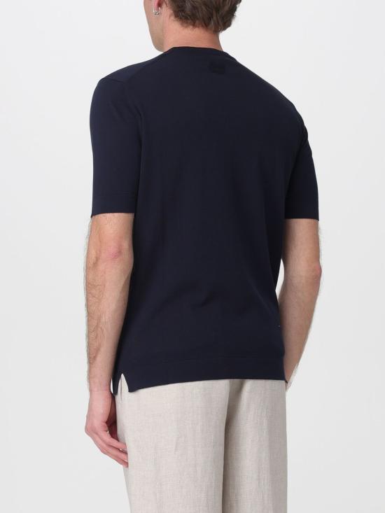 26SS 라르디니 반팔 티셔츠 PALMMC77PA66023 850 Blue - LARDINI