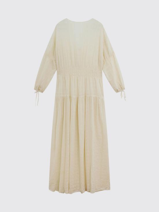 26SS 아스페시 롱 원피스 2968M060 45017 Yellow Cream - ASPESI