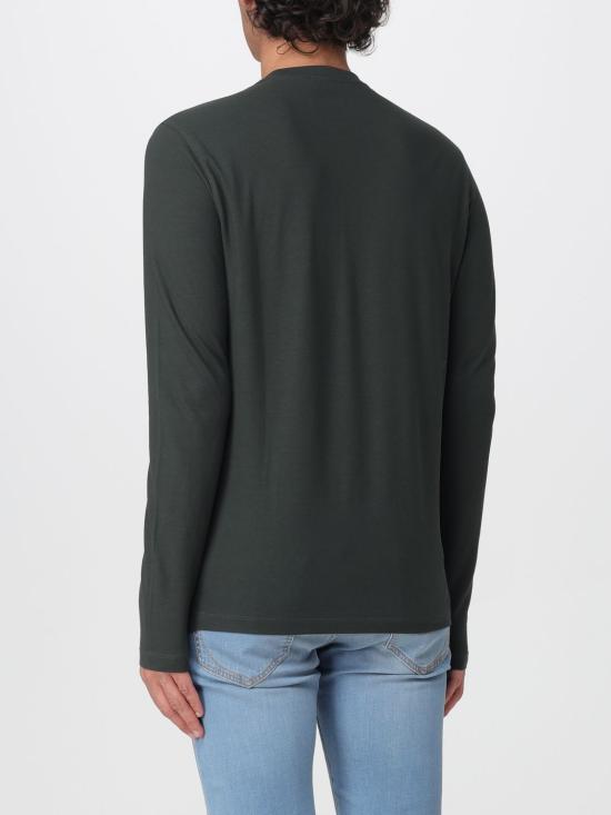 26SS 자노네 긴팔 티셔츠 815224ZG380 Z0049 Black 1 - ZANONE