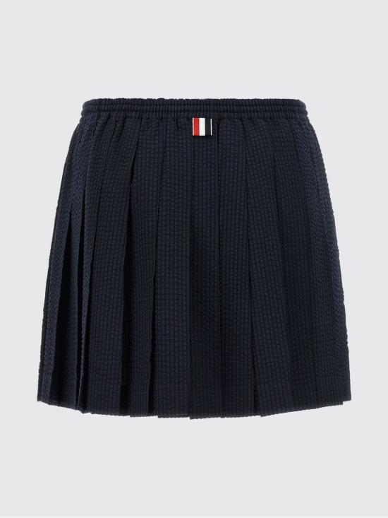 26SS 톰브라운 숏 스커트 FGCA42A06455 415 Blue - THOM BROWNE