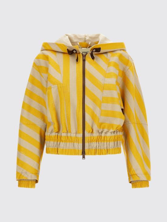 26SS 펜디 자켓 FLF858AOHU F1W0T Yellow - FENDI