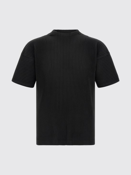 26SS 옴므 플리세 이세이 미야케 반팔 티셔츠 HP66JK033 15 Black - HOMME PLISSE' ISSEY MIYAKE