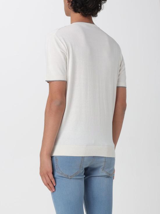 26SS 꼬르넬리아니 스웨터 27M5502725131 028 White - CORNELIANI