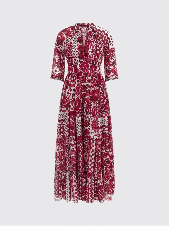 26SS 사만다 성 롱 원피스 EDENDRESS WHITEPINK Fuchsia - SAMANTHA SUNG