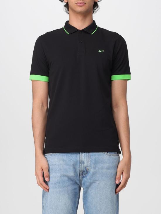 26SS 썬 68 폴로 티셔츠 A36120 11 Black