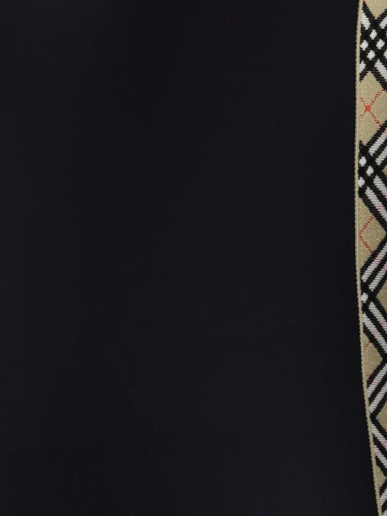 26SS 버버리 체크 트리밍 수영복 8122477 Black - BURBERRY