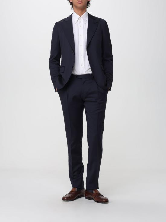 26SS 라르디니 수트 세트 CN400AECN64414 850 Blue - LARDINI