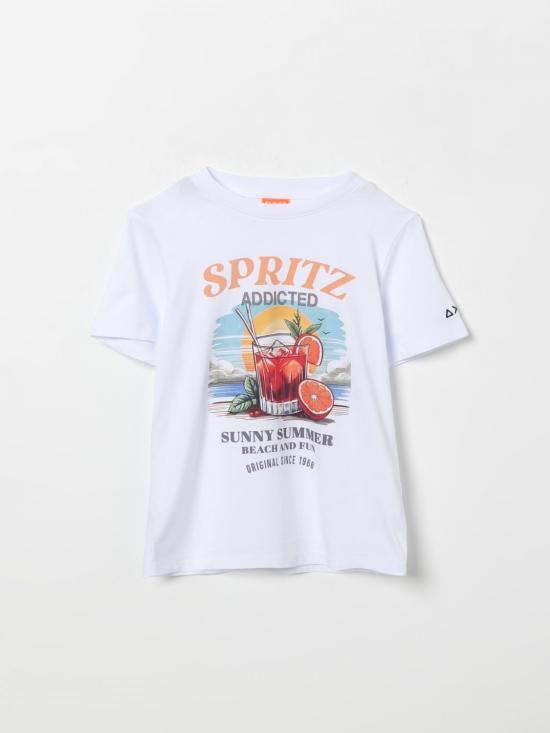 26SS [키즈] 썬 68 티셔츠 T36341 0123 White