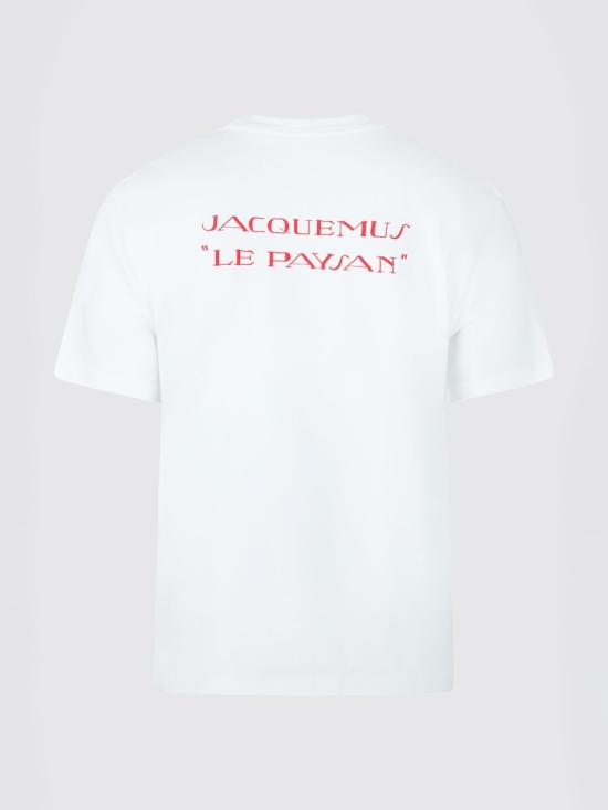 26SS 자크뮈스 반팔 티셔츠 26ETSM00628AJ00226 1OE Beige - JACQUEMUS