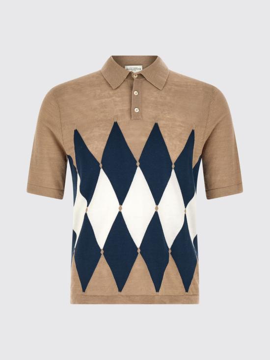 26SS 발렌타인 폴로 티셔츠 B2W02614L20 94141 Beige - BALLANTYNE