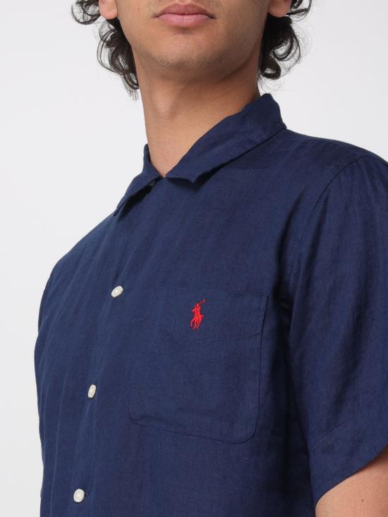 26SS 폴로 랄프로렌 셔츠 710966421 001 Navy - POLO RALPH LAUREN