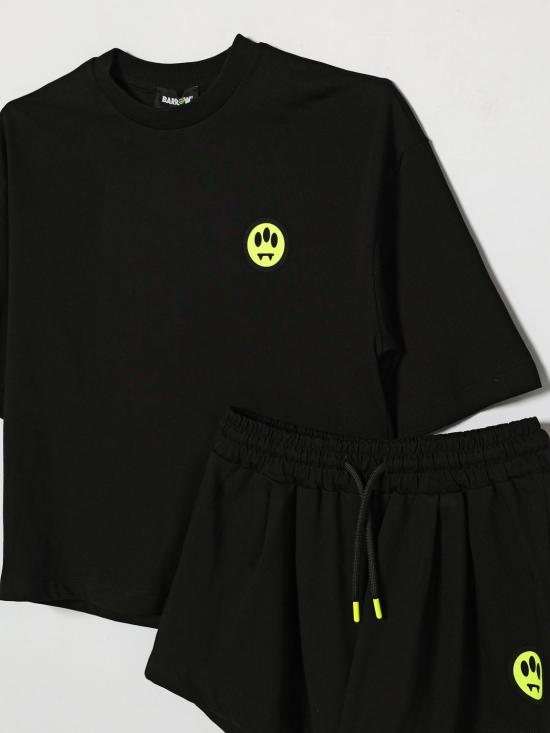 26SS [키즈] 바로우 캐주얼 세트 S6BKJGTR166 110 92 Black - BARROW