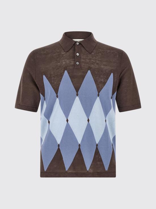 26SS 발렌타인 폴로 티셔츠 B2W02614L20 94524 Brown - BALLANTYNE