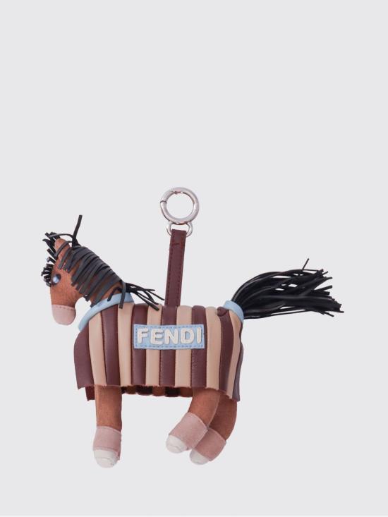 26SS [키즈] 펜디 키링 7AS463ABVE F1Q6B Brown - FENDI