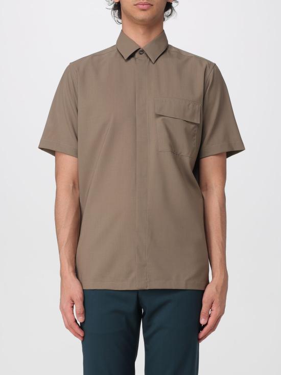 26SS 피티토리노 반팔 셔츠 TL6SSY100RBOZI56 0130 Brown