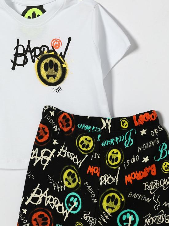 26SS [키즈] 바로우 오버롤 S6BKUNTB193 002 13 White - BARROW