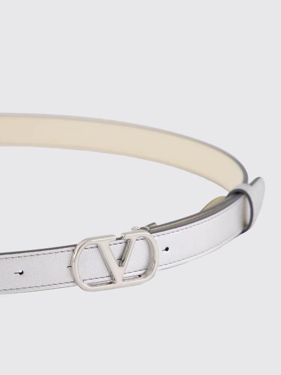 26SS 발렌티노 가라바니 레귤러 벨트 8W2T0SM7XUC S13 Silver - VALENTINO GARAVANI