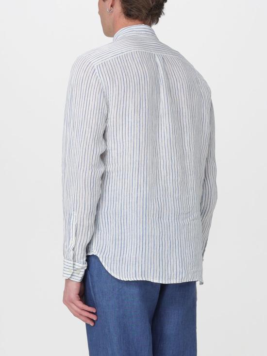 26SS 120 리노 긴팔 셔츠 33ALIM1425000G440 000055 Gnawed Blue - 120 LINO