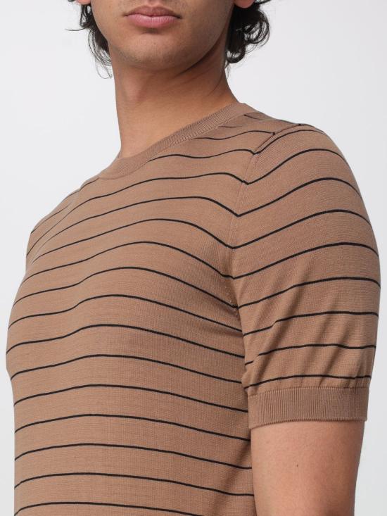26SS 라르디니 스웨터 PALMMC79PA66032 420NE Brown - LARDINI