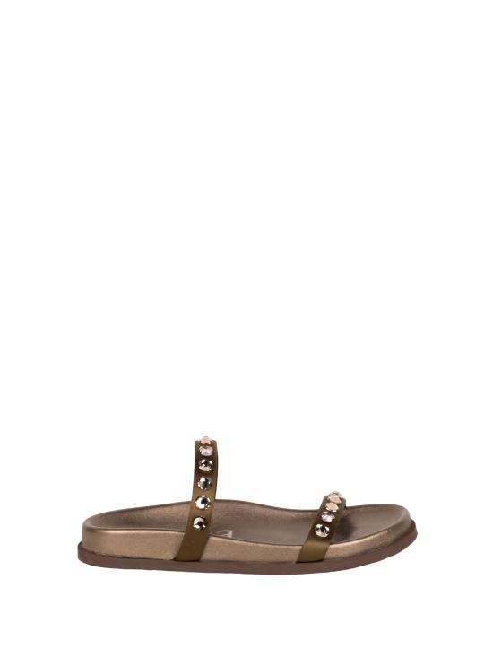 26SS 페드로 가르시아 샌들 DOYEL SATIN001 OLIVADE GREIGE