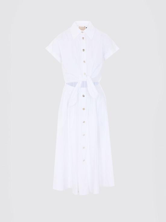 26SS 리우조 롱 원피스 CA6277T297A 11111 White - LIU JO