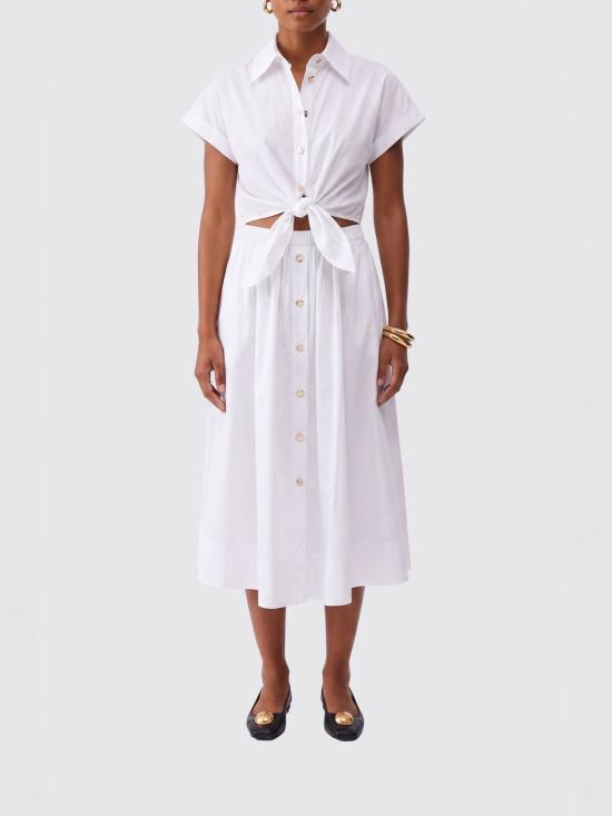 26SS 리우조 롱 원피스 CA6277T297A 11111 White