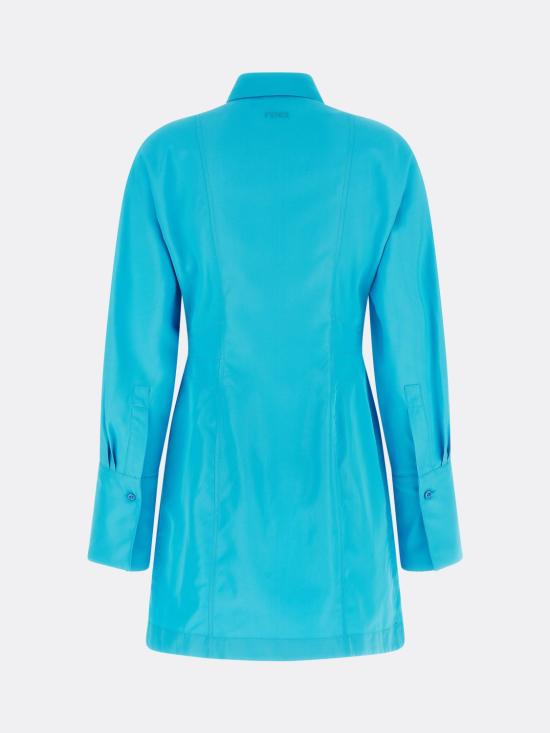 26SS 펜디 롱 원피스 FDD537AW9B F1W0L Blue - FENDI