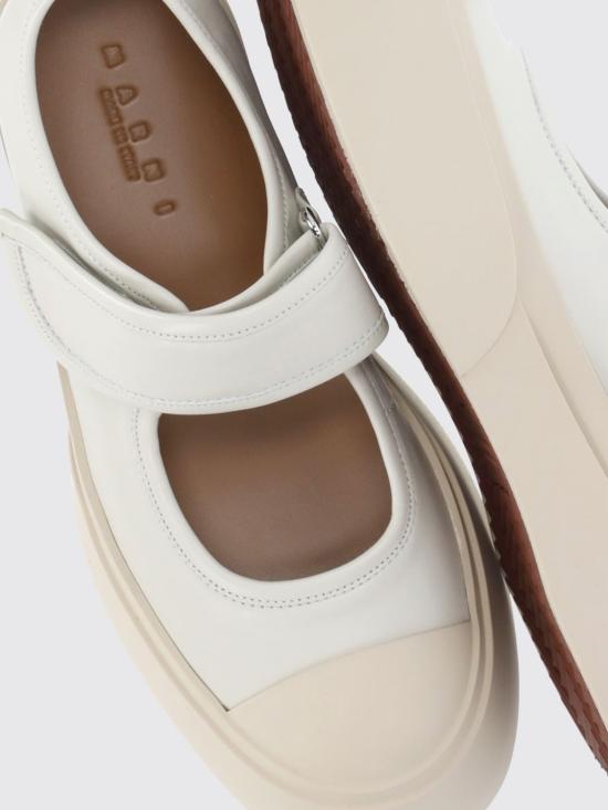 26SS 마르니 스니커즈 SNZW003120P7226 00N01 Ivory - MARNI