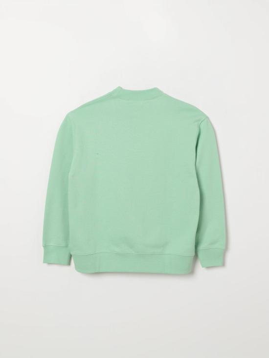 26SS [키즈] 팜앤젤스 풀오버 PBBA012S26FLE002 080 Green - PALM ANGELS