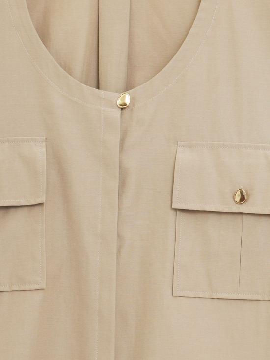 26SS 포르테포르테 긴팔 티셔츠 14567MYSHIRT 00020 Beige - FORTE FORTE