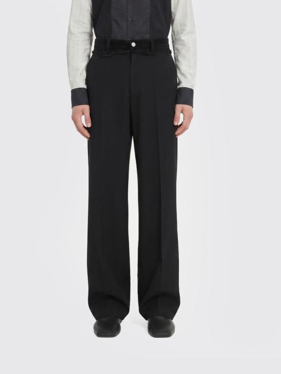 26SS MM6 메종마르지엘라 팬츠 SH0KA0062MTN133 961 Black