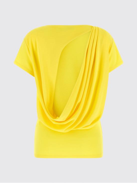 26SS 자크뮈스 반팔 티셔츠 26ETOW00912AJ00253 250 Yellow - JACQUEMUS