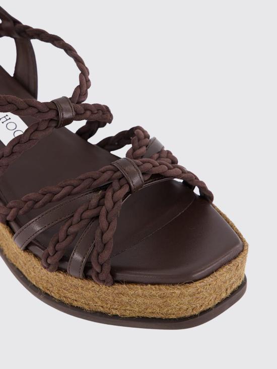 26SS 지미추 힐/펌프스 NYRA60ZKN 27904 Brown - JIMMY CHOO