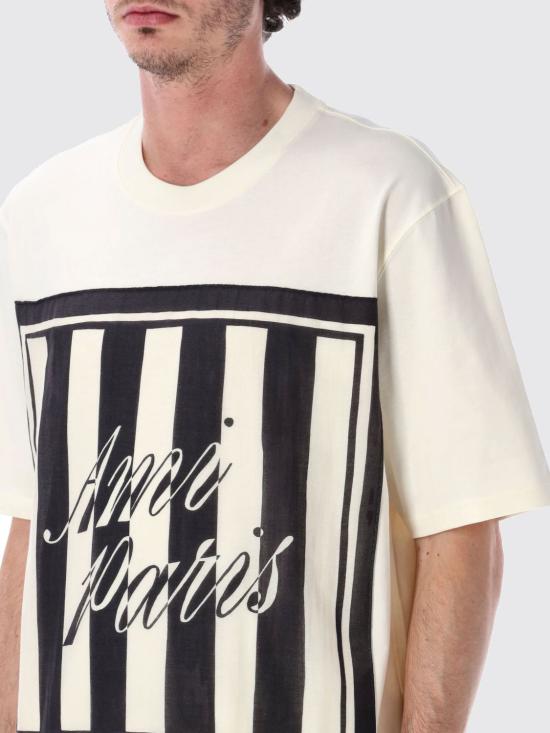 26SS 아미 반팔 티셔츠 UTS395726 1360 White - AMI