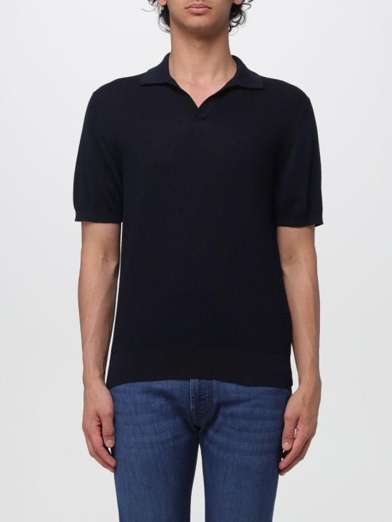 26SS 꼬르넬리아니 폴로 티셔츠 27M5622725189 001 Black