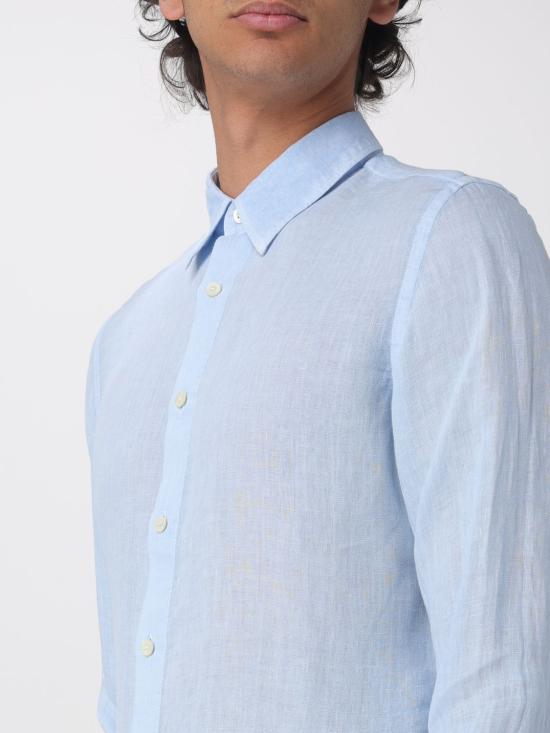 26SS 120 리노 긴팔 셔츠 33ALIM1PKA0000115 S00024 Navy - 120 LINO