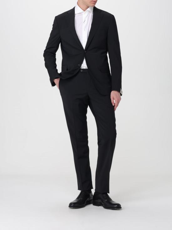 26SS 꼬르넬리아니 수트 세트 277G692718563 020 Black - CORNELIANI