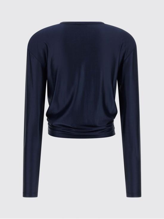 26SS 파코라반 긴팔 티셔츠 26PJTO180VI0267 P481 Blue - PACO RABANNE