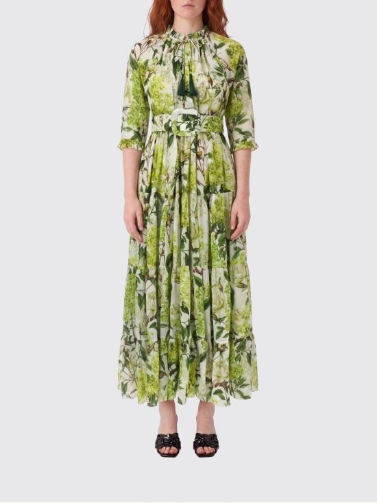 26SS 사만다 성 롱 원피스 EDENDRESS WHITEYELLOW Green