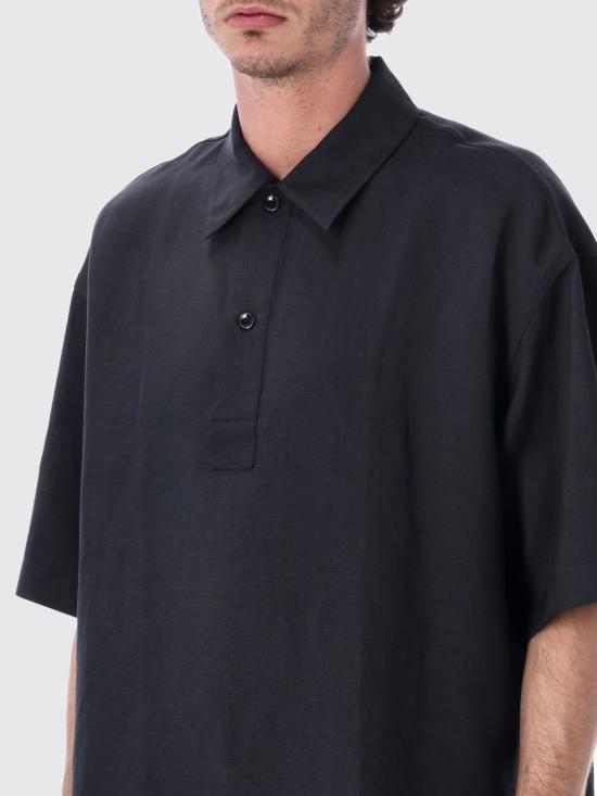 26SS 스튜디오 니콜슨 폴로 티셔츠 SNM1509 DN Navy - STUDIO NICHOLSON