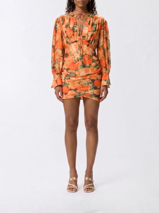 26SS 핑코 롱 원피스 106896A3BO AS4 Orange